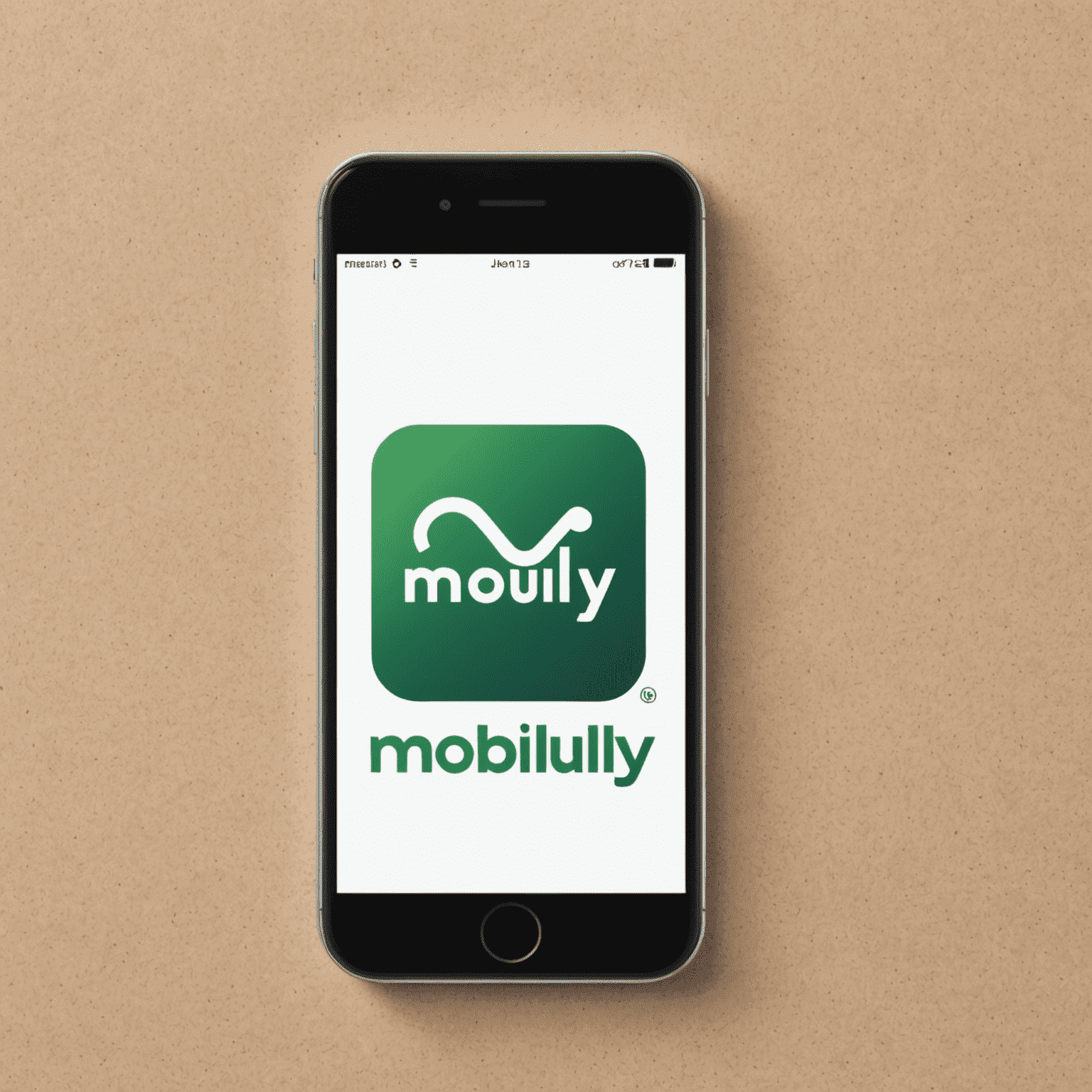 شعار mobiluly_com يظهر اسم الشركة بخط حديث مع رمز لهاتف ذكي