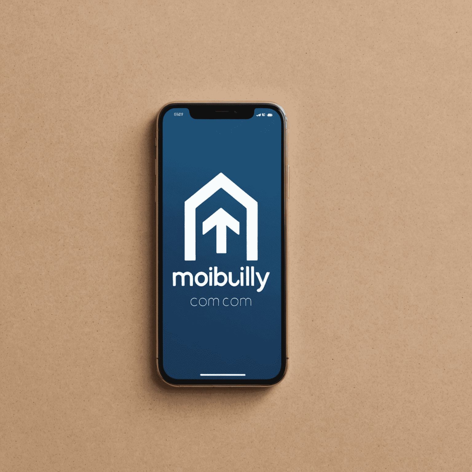 شعار mobiluly_com يظهر اسم الشركة بخط حديث مع رمز لهاتف ذكي